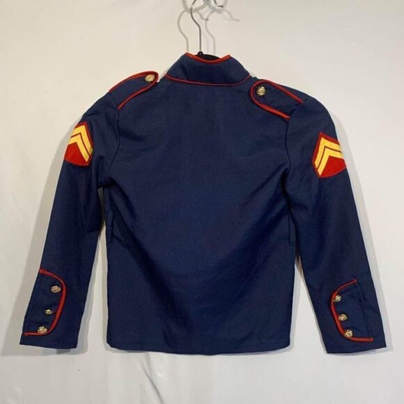 CHILDRENS lieutenants costume. Imagination workshop. Size 7. Navy blue. New cond - Picture 7 of 8